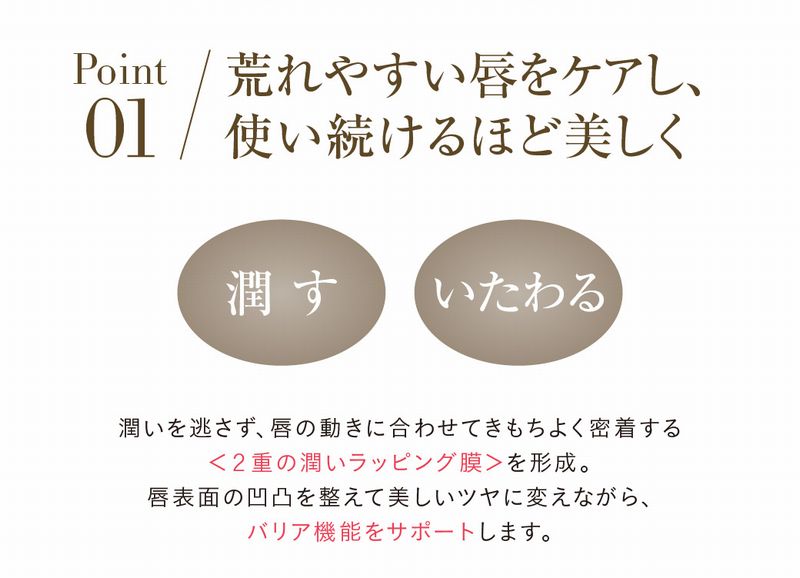 01　潤す、いたわる